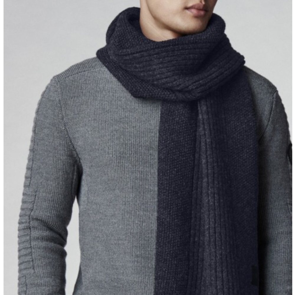 Canada goose men's wool scarf